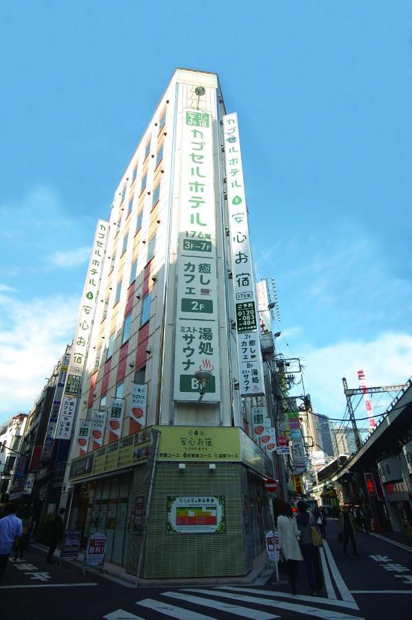 Anshin Oyado Shinbashi Ekimaeten Токио Экстерьер фото